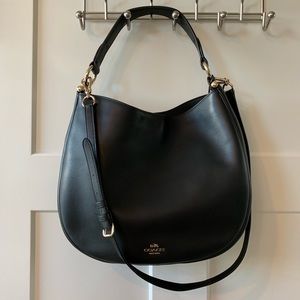 Coach Black Glovetanned Nomad #36026